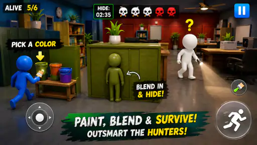 Paint Hide and Seek: Friends screenshot