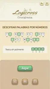 Palabracripto : Crucigrama screenshot