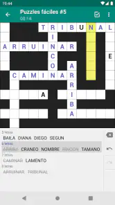 Palabras Cruzadas (Crucigrama) screenshot