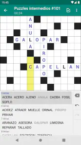 Palabras Cruzadas (Crucigrama) screenshot