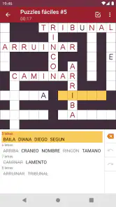 Palabras Cruzadas (Crucigrama) screenshot