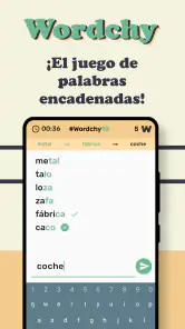 Palabras encadenadas. Wordchy screenshot