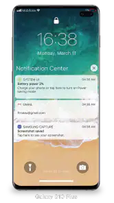 Pantalla de bloqueo iOS 15 screenshot