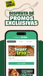 Papa Johns Pizzas España screenshot