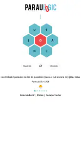 Paraulogic screenshot