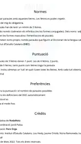 Paraulogic screenshot