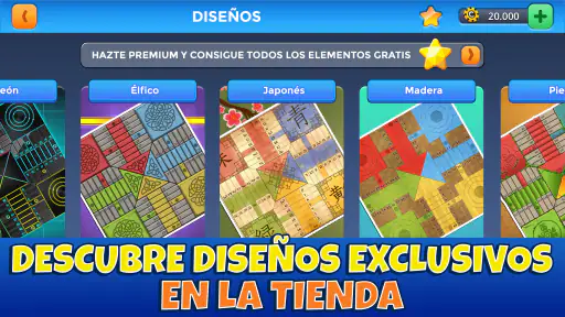 Parchís Online screenshot