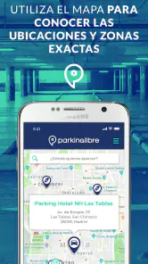 ParkingLibre, parquímetro. screenshot