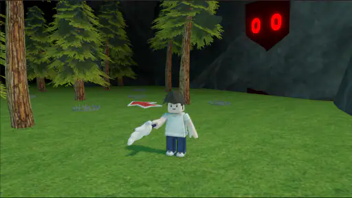 Parkour Escape: Night Forest screenshot