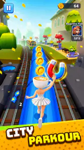 Parkour Extremo: Subway Run screenshot