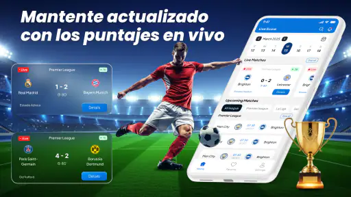 Partidos de fútbol en directo screenshot