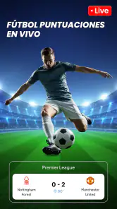Partidos de fútbol en directo screenshot