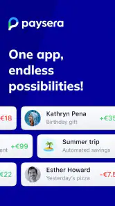 Paysera Super App screenshot