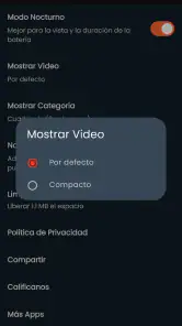 Peliculas en español screenshot
