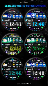 PER008 Weather Watch Face Soho screenshot