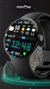 PER008 Weather Watch Face Soho screenshot