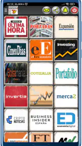 Periódicos de España screenshot