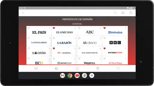 Periódicos Españoles screenshot