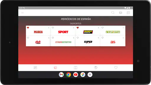 Periódicos Españoles screenshot