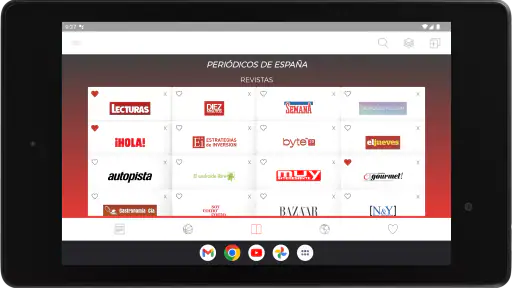 Periódicos Españoles screenshot