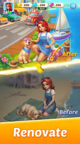 Pets Harbor: Merge & Restore screenshot