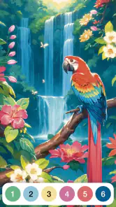 Pintar Por Números Colorear screenshot