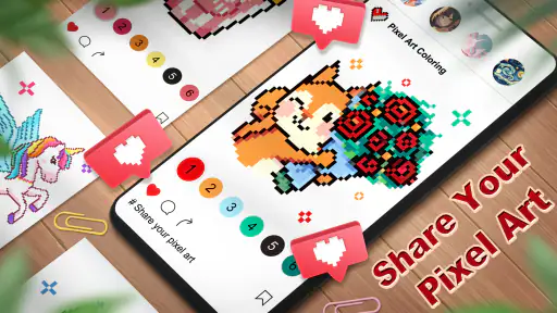 Pixel Art Coloring: Art Games screenshot