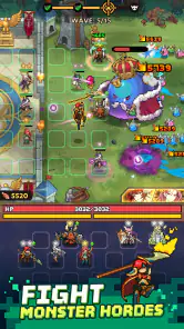 Pixel Defenders: Merge TD Game screenshot
