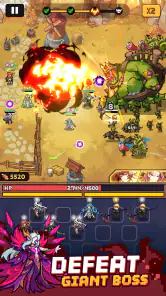 Pixel Defenders: Merge TD Game screenshot