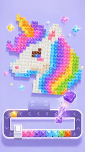 Pixel Gem Loop: Coloring Games screenshot