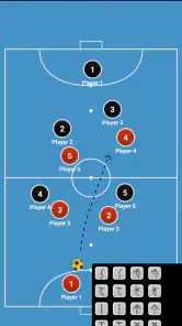 Pizarra Táctica: Futsal screenshot