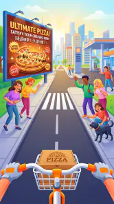 Pizza Dash: Moto Delivery screenshot
