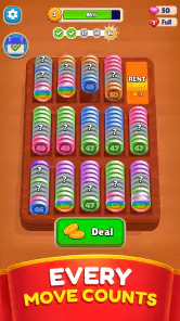 Pocket Sort: Puzle de Monedas screenshot