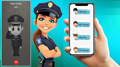 Policia de niños llamada screenshot