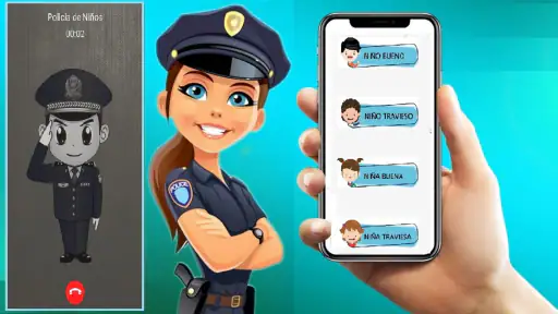 Policia de niños llamada screenshot