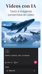 Pollo AI: Vídeo e Imagen IA screenshot