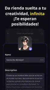PolyBuzz: Chatea con Amigos IA screenshot
