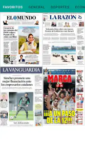 Portadas Periódicos screenshot