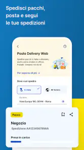Poste Italiane screenshot