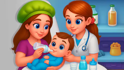 Pregnant Mommy Care Games screenshot
