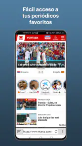 Prensa de España screenshot
