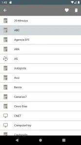 Prensa de España screenshot