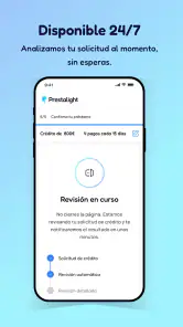 Prestalight-préstamos rápidos screenshot