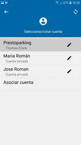 PRESTOPARKING app zona azul screenshot