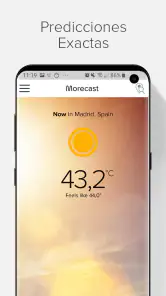 Previsión del tiempo: Morecast screenshot