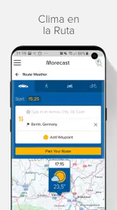 Previsión del tiempo: Morecast screenshot
