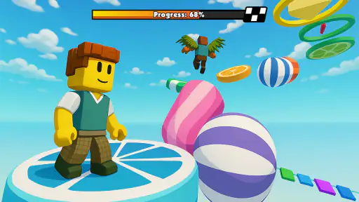 Prison Blox: Obby 3D Parkour screenshot