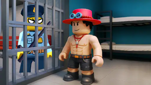 Prison Blox: Obby 3D Parkour screenshot
