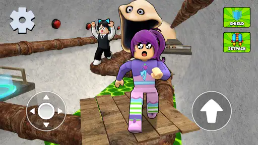 Prison Parkour: Worm Race screenshot