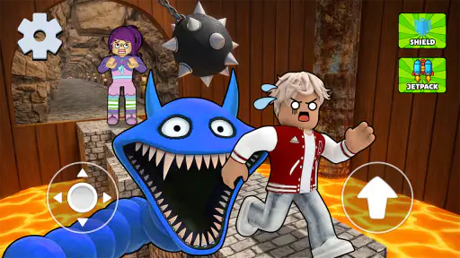 Prison Parkour: Worm Race screenshot